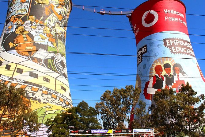 Soweto and Apartheid Museum Guided Tour - Soweto and the Cooling Towers