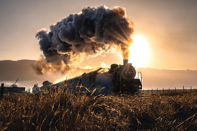 Steam Train to Elgin Railway Market - A slow departure from Cape Town