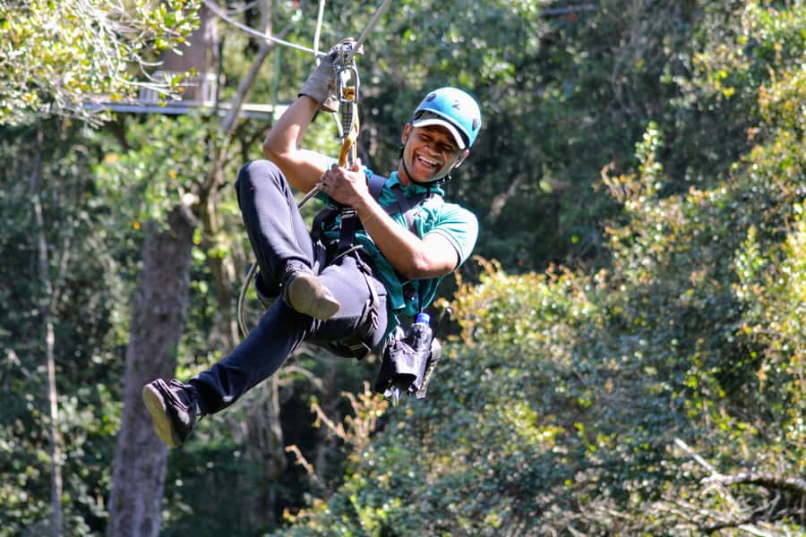 Storms River: Tsitsikamma National Park Zipline Canopy Tour - Flying through Tsitsikamma’s old forest