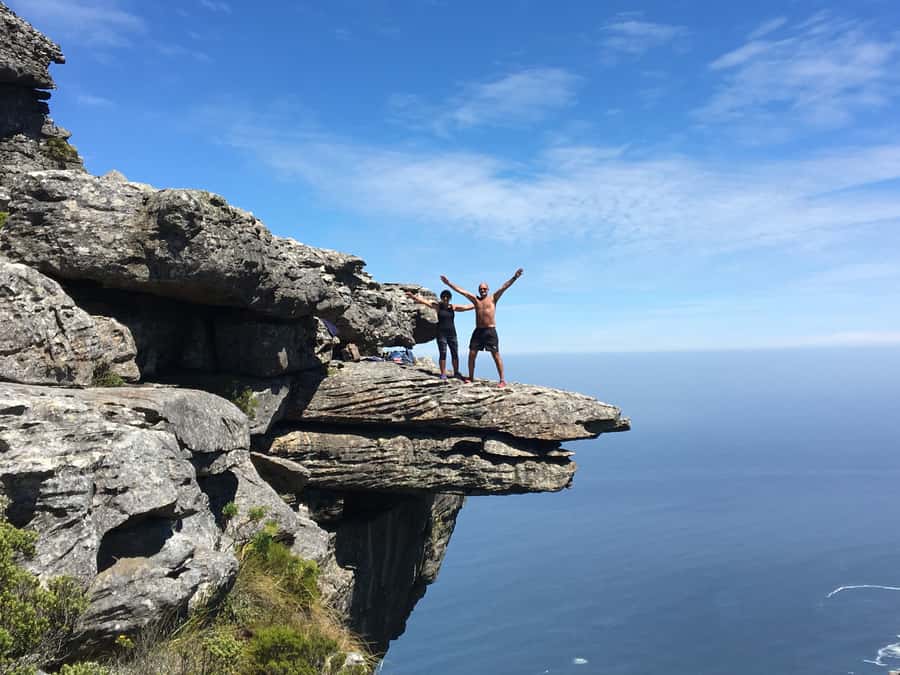Table Mountain Hike with Local Tour Guide - India Venster: the most adventurous way up