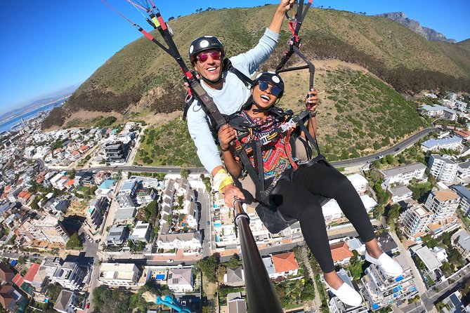 Tandem Paragliding in Cape Town - A Private Flight With the Pilot Doing the Work