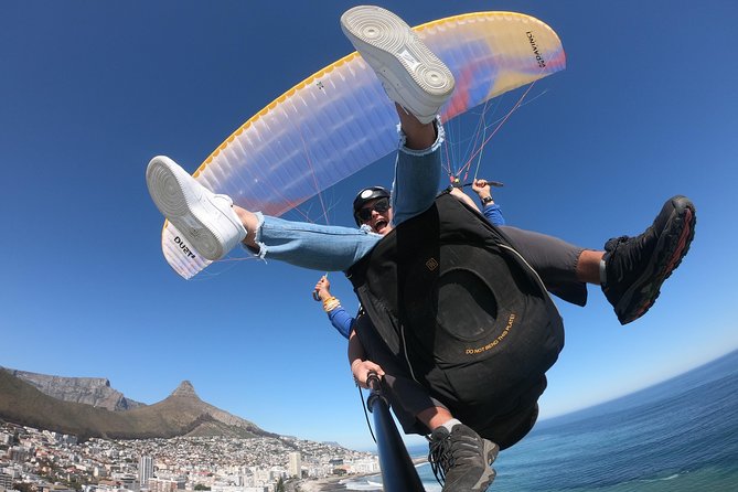 Tandem Paragliding in Cape Town - GoPro Photos and the Optional Roller Coaster Finish